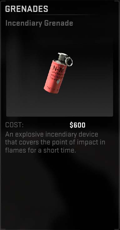 Incendiary Grenade